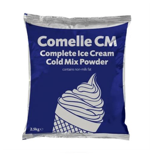 Chocolate Ice Cream Mix Powder 2.5kg COMELLE Brand UK