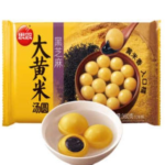 Frozen Glutinouse Rice Ball With Yellow Rice and Black Sesame 360gm China SINAN Brand
