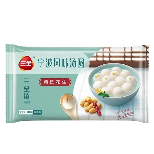 Frozen Glutinouse Rice Balls with Peanut 400gm China SAN QUAN Brand