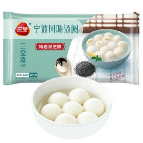 Frozen Glutinouse Rice Balls with Sesame 400gm China SAN QUAN Brand