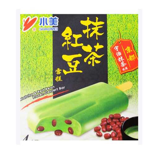 Matcha and Red Bean Ice Cream 80gm x 4pcs China