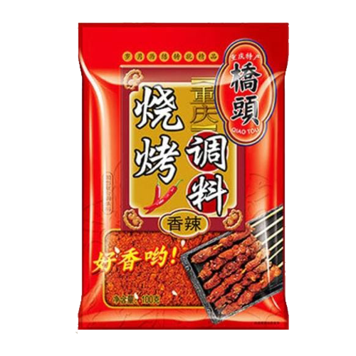 Spicy Barbecue Seasoning (Spicy) 100gm China QIAO TOU Brand