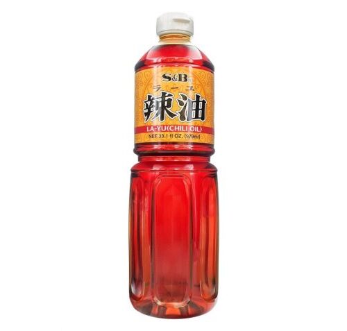 LA YU Chili Oil 979ml S&B Japan