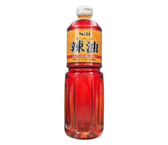 LA YU Chili Oil 979ml S&B Japan