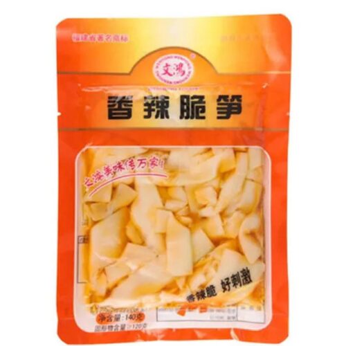 Crispy Bamboo Shoot Pickle Spicy 140gm WENHONG China