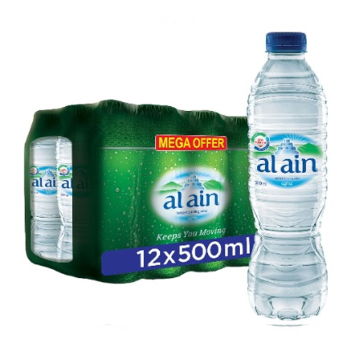 Al Ain Bottled Drinking Water Low Sodium