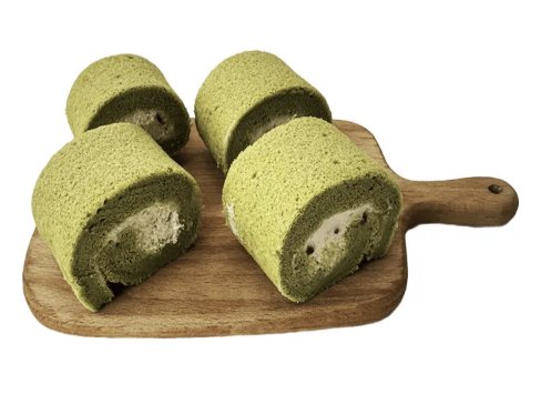 Matcha Red Bean Cream Cake 230gm 4pcs (Freshly Baked)