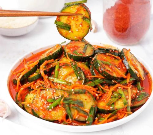Kimchi Cucumber 500gm YORI - Image 2