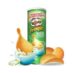 PRINGLES Sour Cream & Onion Potato Chips 165gm