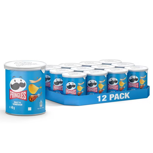 Pringles Salt & Vinegar 40g (12pcs x 40g)