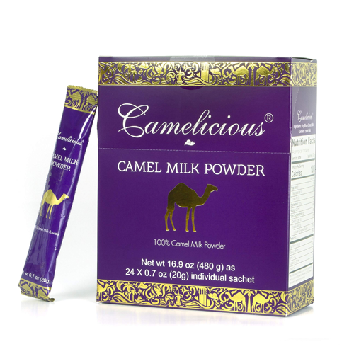 Camelicious Camel Milk Full Cream Powder 20g x 24 Sachets