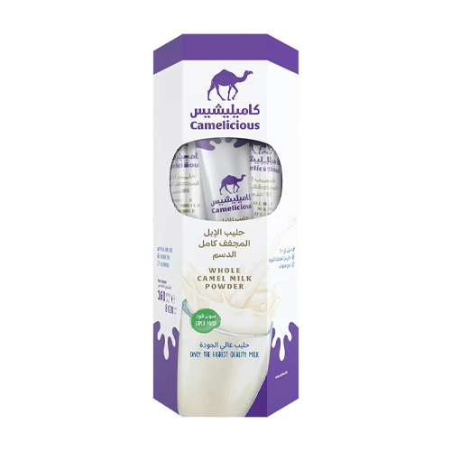 Camelicious Camel Milk Full Cream Powder 20g x 8 Sachets