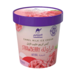 Camelicious Camel Milk Ice Cream Strawberry 400ml