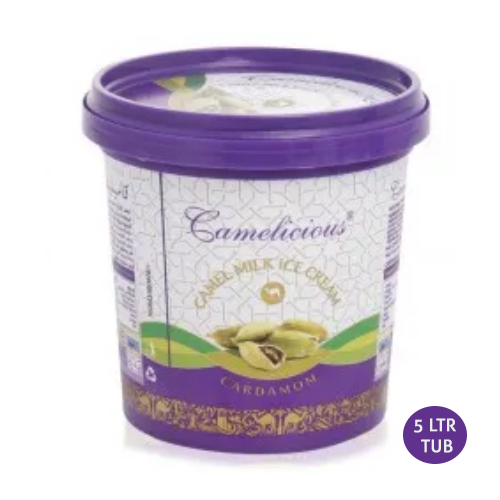 Camelicious Ice Cream Cardamon 5Ltr Tub