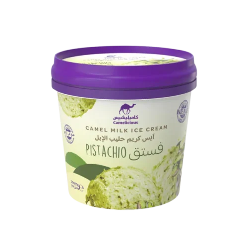Camelicious Camel milk ice cream Pistachio 125ml