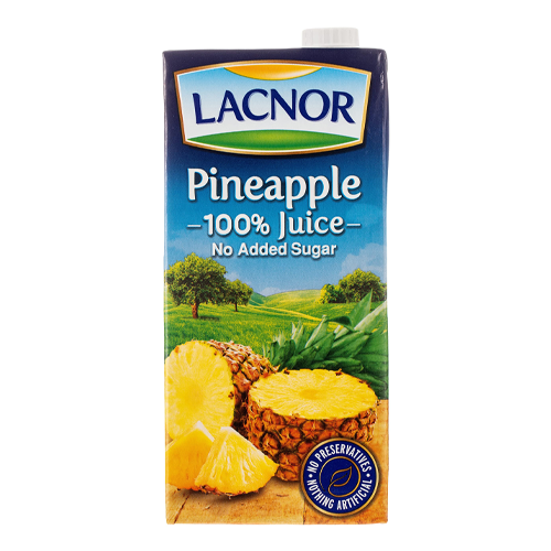 Lacnor Pineapple Juice 1Ltr