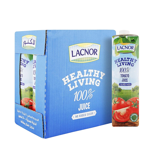 Lacnor Tomato Juice 1L x 12pcs